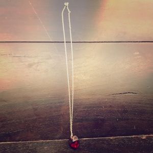 Simple heart-shaped necklace